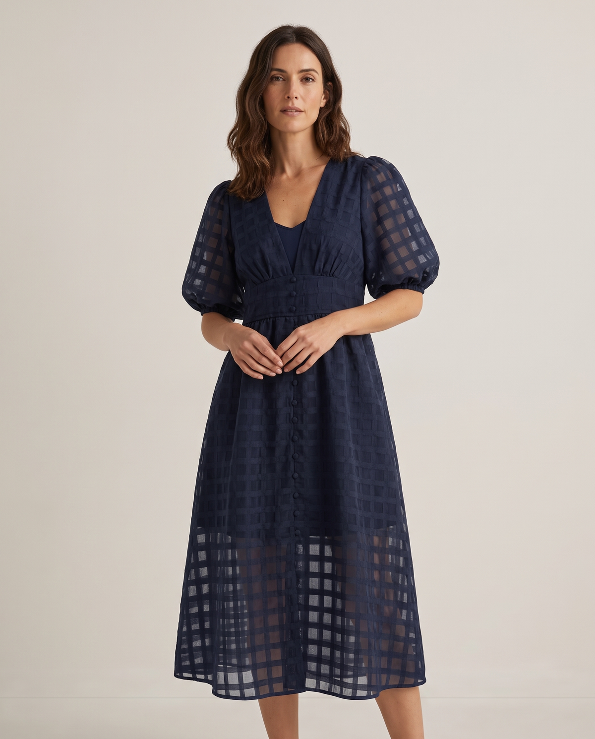Monilie Elanqi Navy blue