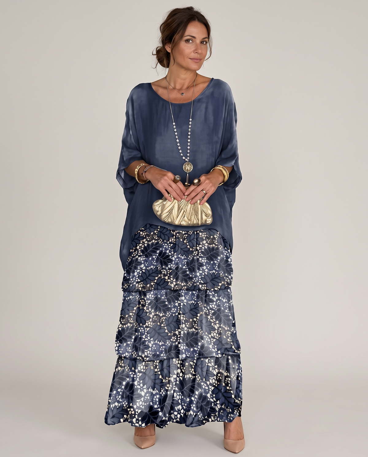 Monilie Lara Dark blue
